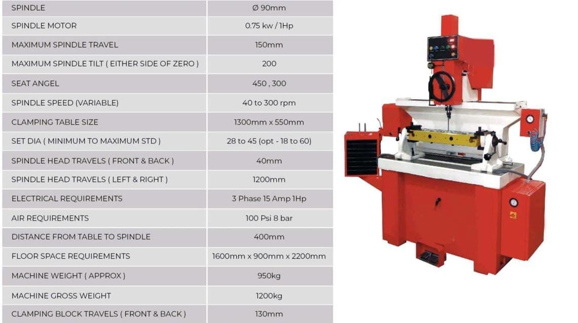 Vertical Seat Cutting Machine