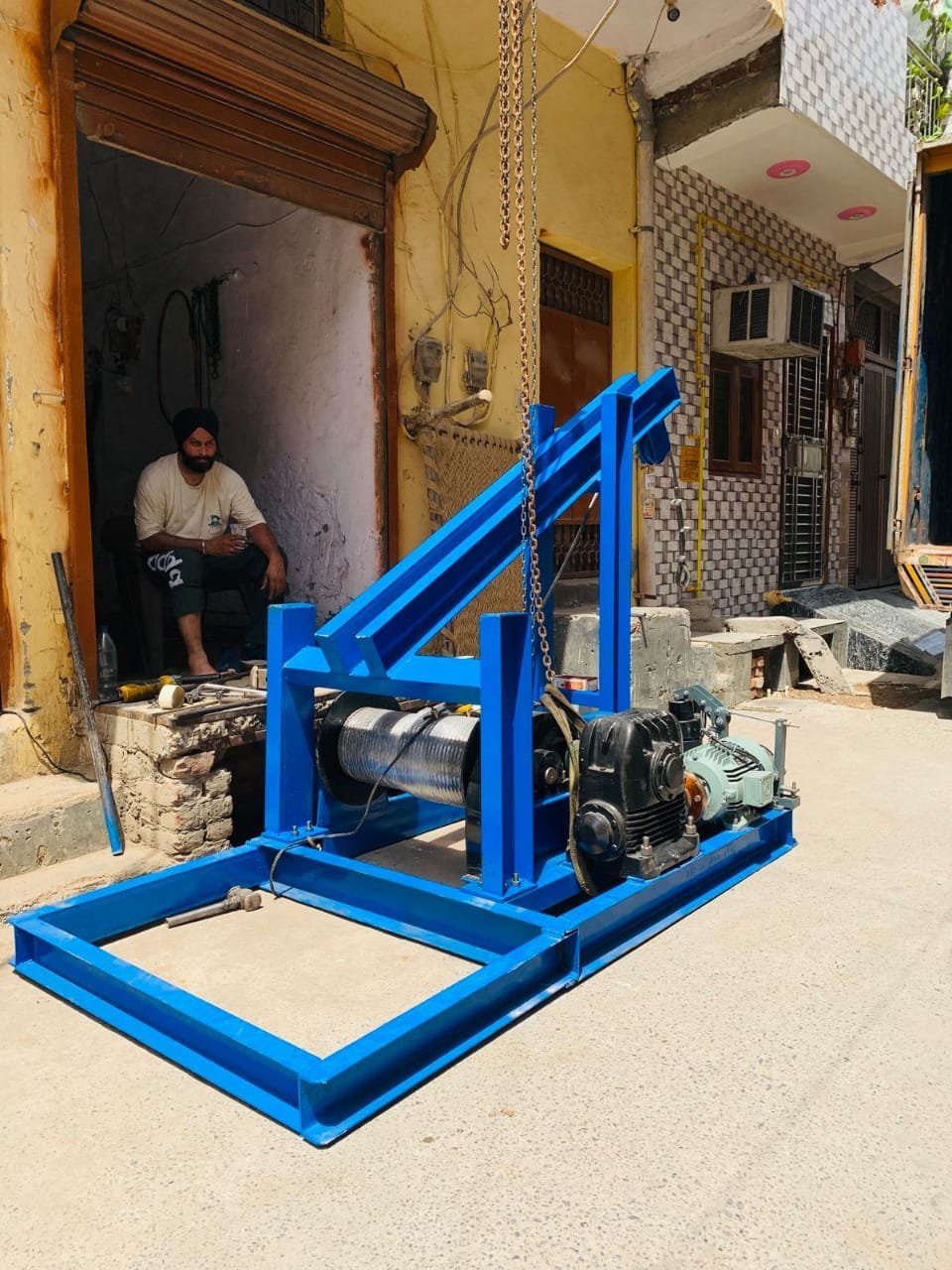 Hydraulic Winch Machine