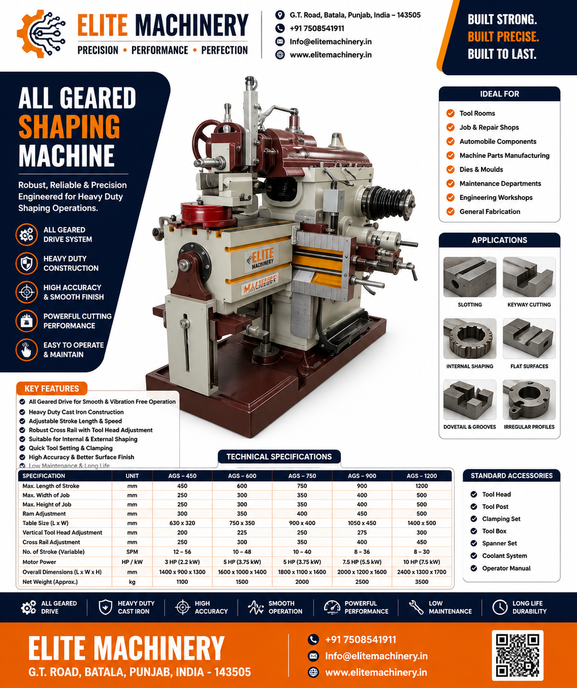 All Geared Shaping Machine - Image 2