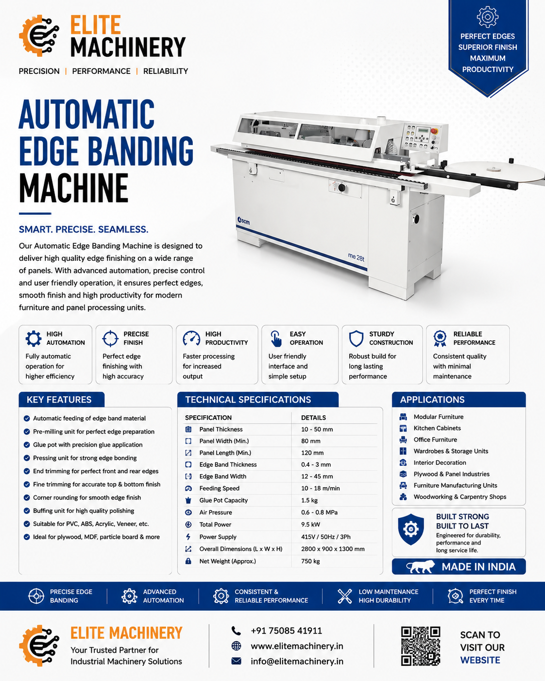 Automatic Edge Banding Machine - Image 2