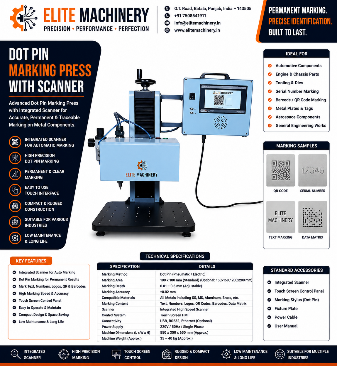 Dot Pin Marking Press - Image 2