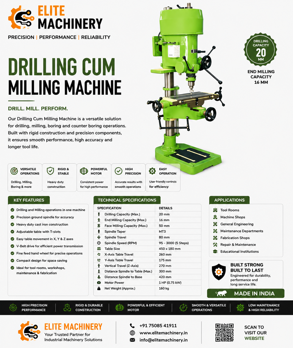 Drilling Cum Milling Machine - Image 2