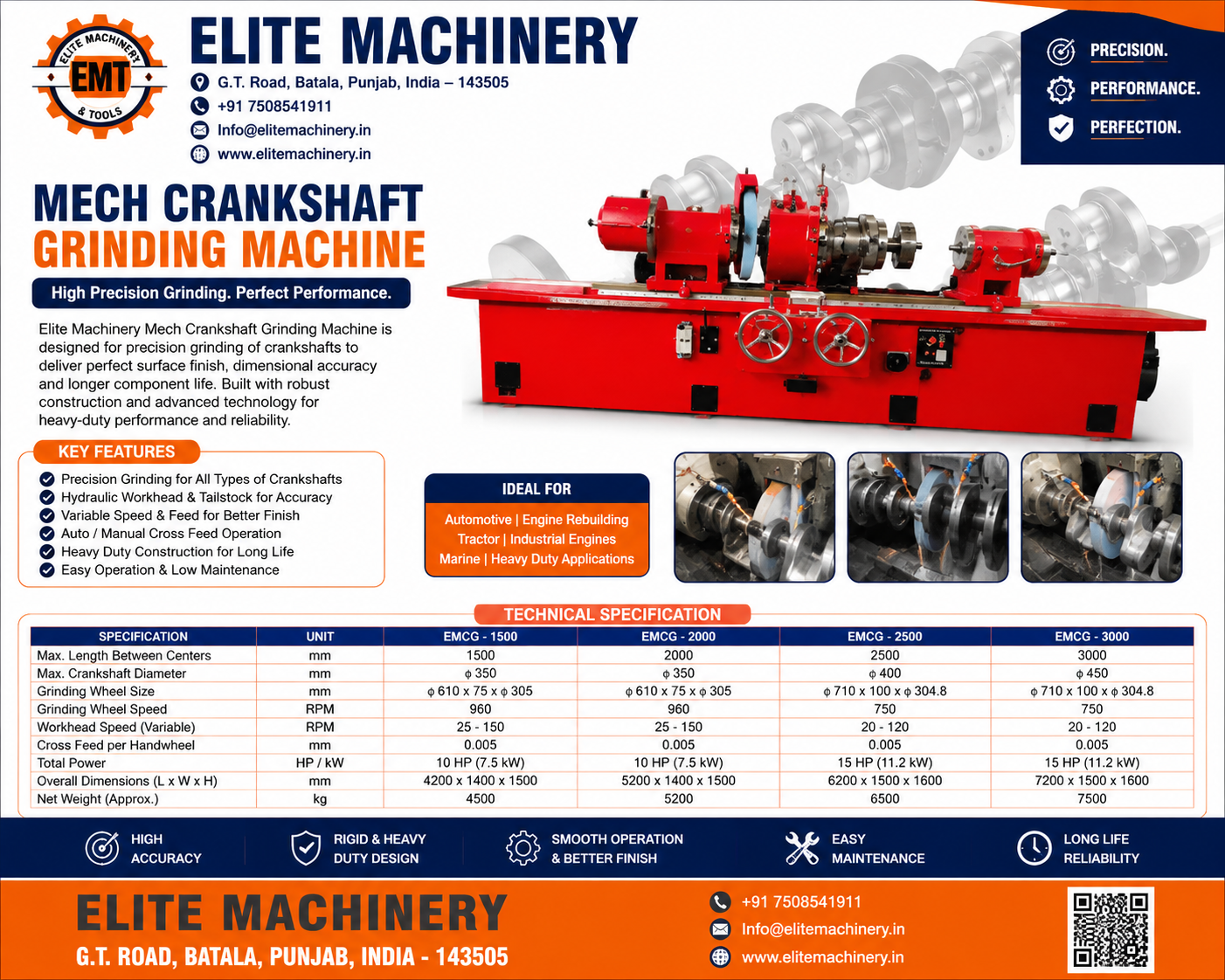 Mech Crankshaft Grinding Machine - Image 2