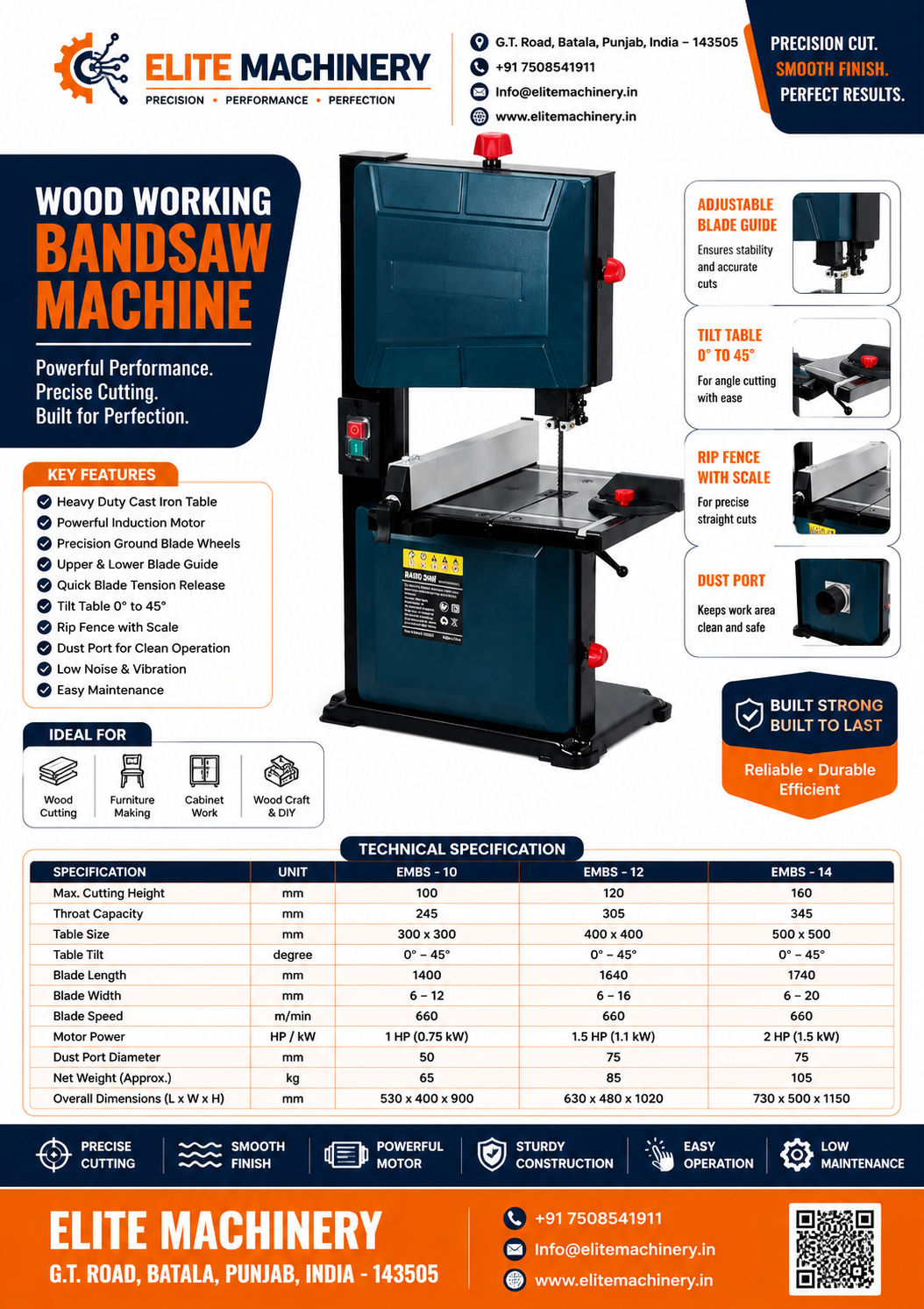 Wood working Bandsaw Machine - Image 2